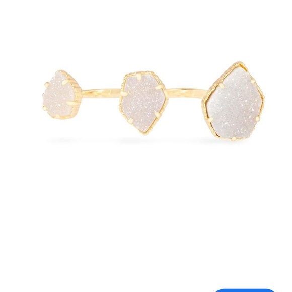 Kendra Scott Naomi Double Ring - Picture 1 of 6